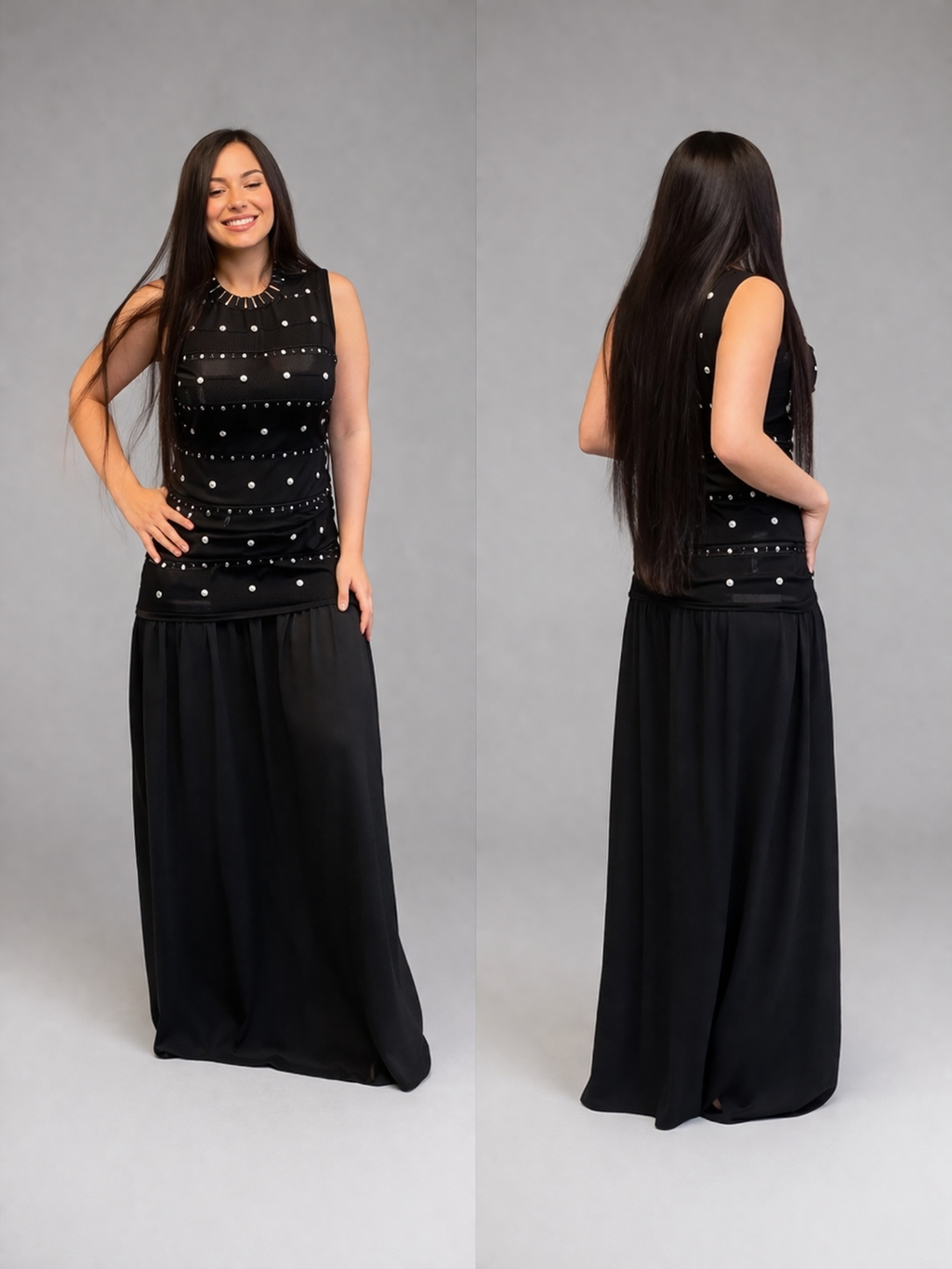 Vestido Largo Elegancia Nocturna