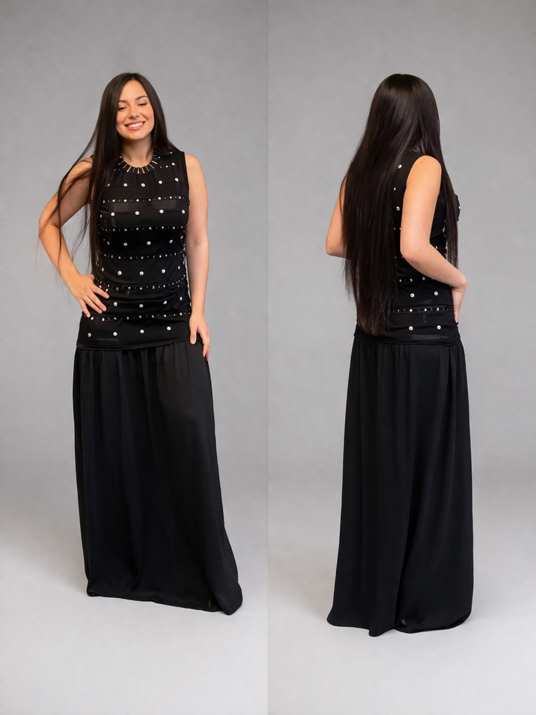 Vestido Largo Elegancia Nocturna
